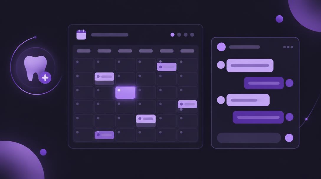 Preview of the Dental Appointment Assistant system interface